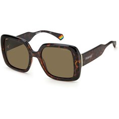 Солнцезащитные очки Polaroid Polaroid PLD 6168/S 086 SP PLD 6168/S 086 SP, коричневый