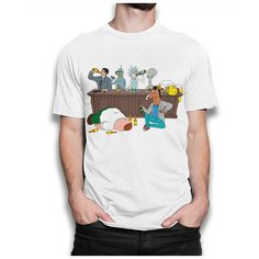 Футболка DreamShirts Studio, размер XS, белый