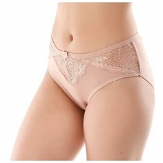 Трусы SHESLOVE, размер 54, красный, бежевый