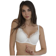 Бюстгальтер CharMWomen, размер 90E, белый
