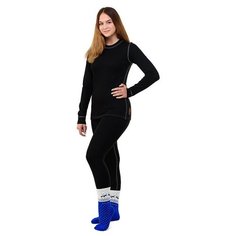 Комплект термобелья NordKapp, размер 110-116, черный