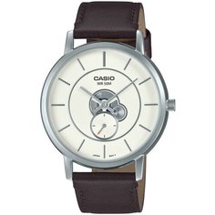 Наручные часы CASIO Collection MTP-B130L-7A, белый, коричневый