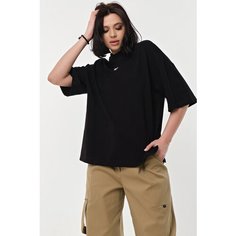 Футболка FLY, размер 40-42, черный