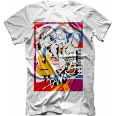 Футболка GOODbrelok, размер 44, мультиколор