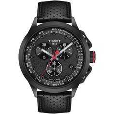 Наручные часы TISSOT, черный, красный