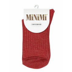 Носки MiNiMi, размер 39-41 (25-27), красный