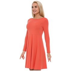 Платье Lunarable, размер 52 (2XL), оранжевый