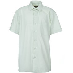 Школьная рубашка Tsarevich, размер 152-158, зеленый