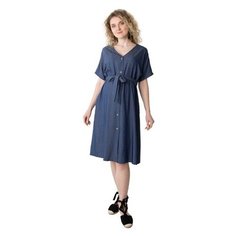 Платье Мамуля Красотуля, размер 44-46, синий