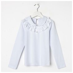 Школьная блуза, размер 38, белый