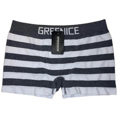 Трусы GREENICE, размер XL/XXL, белый, серый