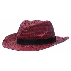 Шляпа , размер 56-58, красный