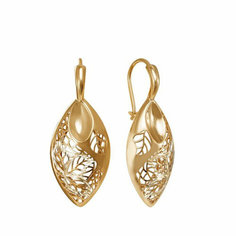 Серьги Яхонт, золото, 585 проба