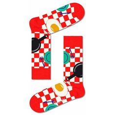 Носки Happy Socks, размер 29, красный, мультиколор