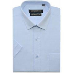 Рубашка Imperator, размер 52/L/178-186, 42 ворот, голубой