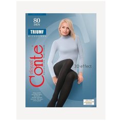 Колготки Conte elegant Triumf, 80 den, размер 2, черный