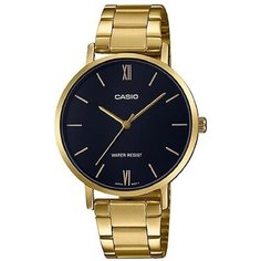 Наручные часы CASIO Collection LTP-VT01G-1B, белый, золотой