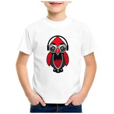 Футболка CoolPodarok, размер 22, белый