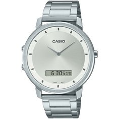 Наручные часы CASIO Collection MTP-B200D-7E, серебряный, черный