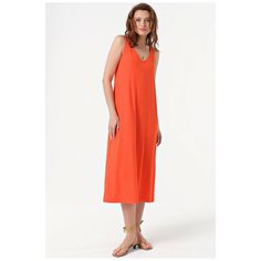 Платье FLY, размер 40-42, оранжевый