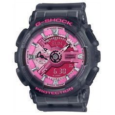 Наручные часы CASIO G-Shock GMA-S110NP-8A, розовый, черный