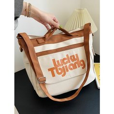 Сумка шоппер , бежевый