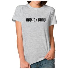 Футболка DS Apparel, размер XS, серый