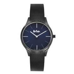 Наручные часы Lee Cooper, синий, черный