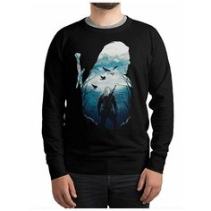 Свитшот DreamShirts Studio, размер 3XL, черный
