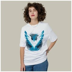 Футболка размер L, белый