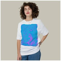 Футболка размер L, белый