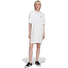 Платье adidas, размер 32, белый
