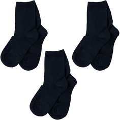 Носки Смоленская Чулочная Фабрика 3 пары, размер 12-14, черный