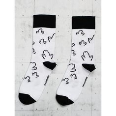 Носки SNUGSOCKS, размер 36-41, белый