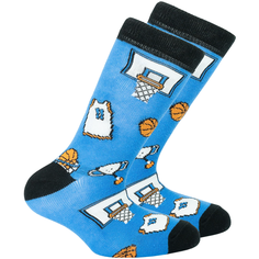 Носки Socks n Socks размер 1-5 US, черный, голубой