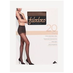 Колготки Filodoro Classic Dora, 20 den, размер 4/L, коричневый Filodoro®
