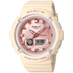 Наручные часы CASIO Baby-G BGA-280-4A2, розовый, бежевый