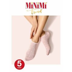 Носки MiNiMi, 5 пар, размер 35-38 (23-25), розовый