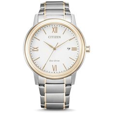 Наручные часы CITIZEN Eco-Drive AW1676-86A, золотой, серебряный