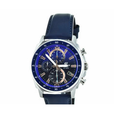 Наручные часы CASIO Edifice EFV-600L-2A, серебряный, синий