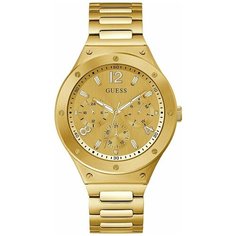Наручные часы GUESS Dress Steel GW0454G2, золотой, белый