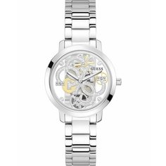 Наручные часы GUESS Trend, белый, серебряный