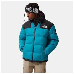 Пуховик The North Face, размер XL, голубой