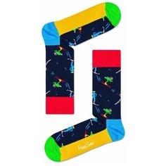 Носки Happy Socks, размер 25, черный, мультиколор