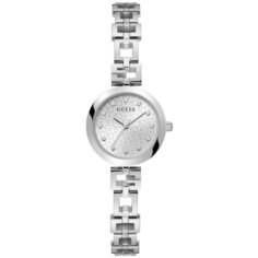 Наручные часы GUESS Dress GW0549L1, белый, серебряный