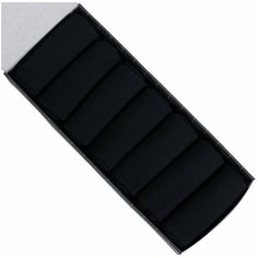 Носки Flappers Peppers, 7 пар, размер 38-40, черный