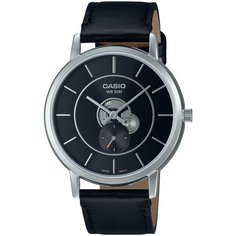 Наручные часы CASIO Collection MTP-B130L-1A, черный, серебряный
