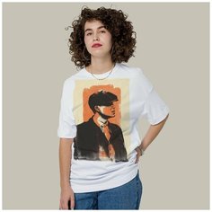 Футболка размер L, белый