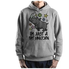 Худи Dream Shirts, размер 3XL, серый