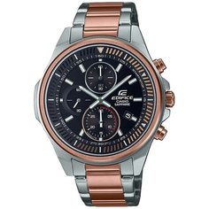 Наручные часы CASIO Edifice, золотой, серебряный